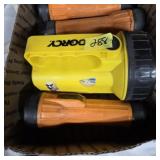 Lot of flashlights