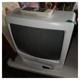 Vintage Admiral TV vcr combination with remote