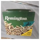 Remington 22 Long Rifle Brass Plates Hollow box