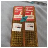 22 Long rifle ammo - federal hi power 22s