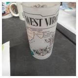 West Virginia frosted glass