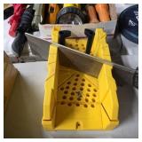 Stanley Black & Decker mitre box and saw