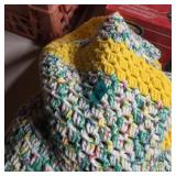 Crochet homemade blanket afghan