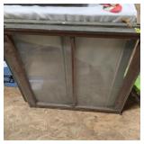 Vintage windows frames with glass lot of 2