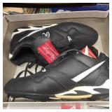 Rawlings pro metal cleats size 7 baseball shoes