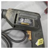 Black &Decker quantum 3/8 keyless drill