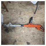Black & Decker cordless trimmer with charger