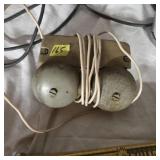 Vintage bell alarm with wires