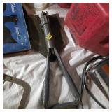 Foldable shovel metal