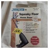 Squeaky floor home repair kit