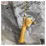Tweety kids yellow fishing pole