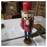 Medium sized nutcracker red uniform soldier