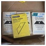 Lot of utility blades bulk stanley