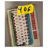 1970 Topps #544 Cincinnati Reds Team Card