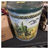 Vintage john deere tin