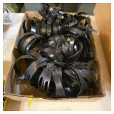 Hose clamps lot various sizes