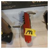 Vintage multi tool knife