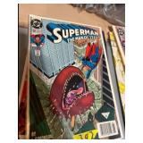 Vtg DC comic Superman the man of steel #12 1992