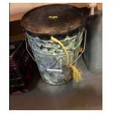 Vintage Camouflage Bucket