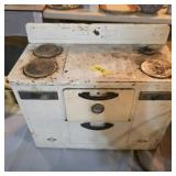 Vintage stove toy metal
