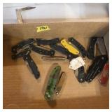 Nice box lot of knives