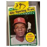 1969 Topps #426 Curt Flood