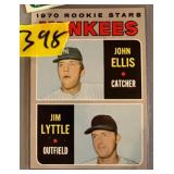 1970 Topps #516 Yankees Rookie Stars