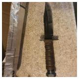 Vietnam era survival/ combat knife military