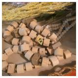 Wooden beads lot decor