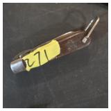 Vintage 2 blade locking knife