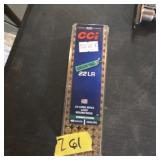 100 cci long rifle 40 grain cartridge