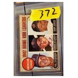 1968 Topps #6 Home Run Leaders