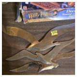 Vintage lot of seagulls wall decor