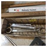 3 craftsman wrenches various sizes