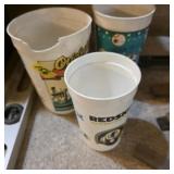 Lot of vintage plastic stadium cups Orioles,