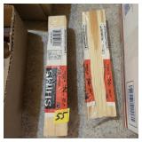 Lot of wood shims