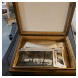 Vintage box of photos