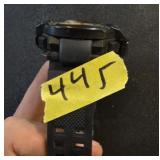 Black sports watch