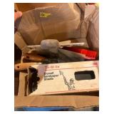 Miscellaneous drywall and tool lot