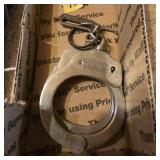 Vintage HWC Stainless Handcuffs