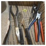 Lot of tools pliers and more