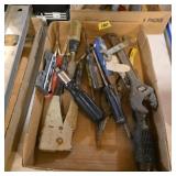 Tool lot wrenches screwdrivers +