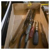 Lot of tools screwdrivers and more