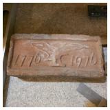 Bicentennial brick 1976