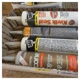 Lot of dap silicone kwik seal