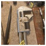 Vintage diamond horseshoe adjustable wrench