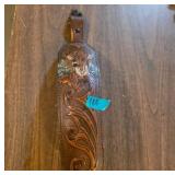 Leather With Deer Carrying Strap