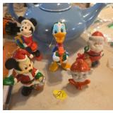 Disney, Elf and Santa Figurine Ornaments