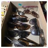 Box lot of sunglasses
