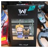 Westworld Dolores and Arnold Figurine Set